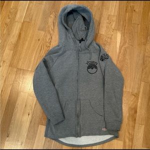 Golden State Warriors the town womens zipper hoodie